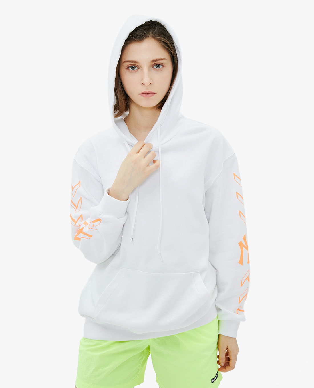 MLB - Hoodie tay dài kí hiệu New York Yankees