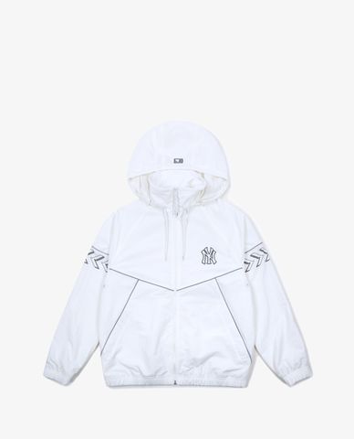  MLB - Áo khoác kiểu tay dài phối mũ trùm Seamball Hidden 