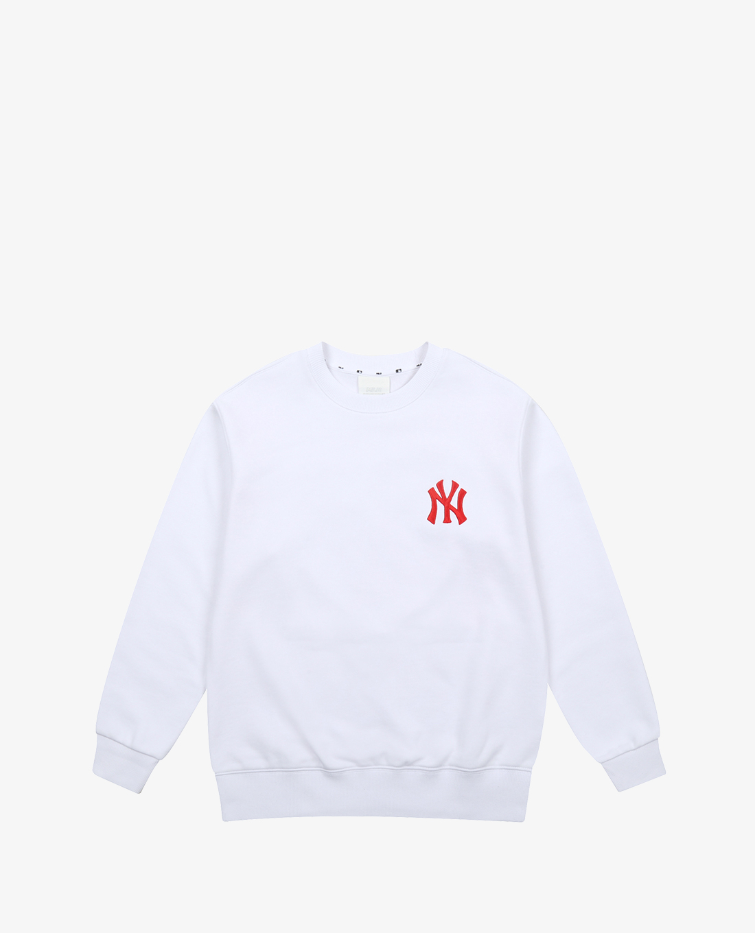 MLB - Áo sweatshirt tay dài cổ tròn Heart Love Overfit