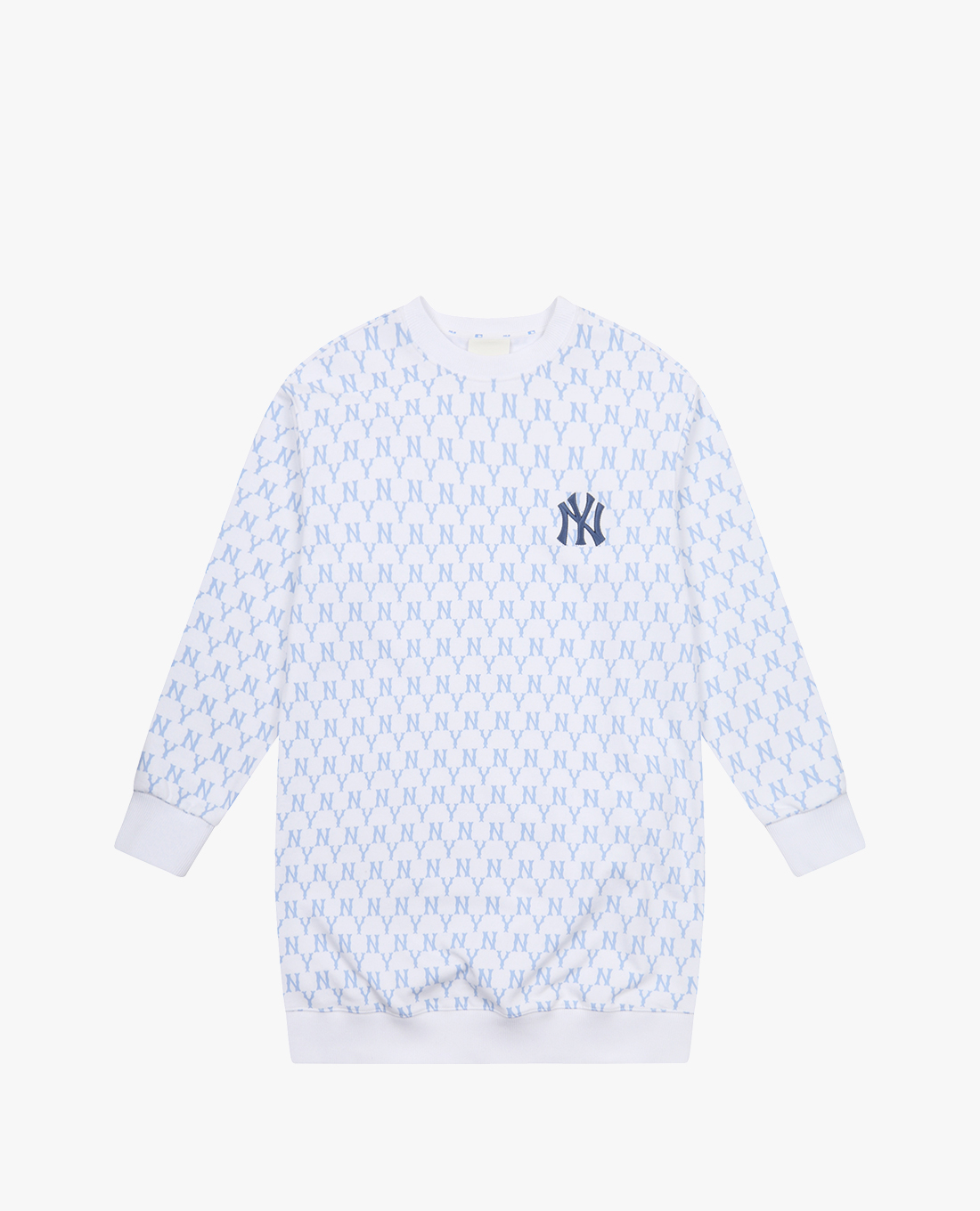 MLB - Đầm mini phom suông tay dài Monogram
