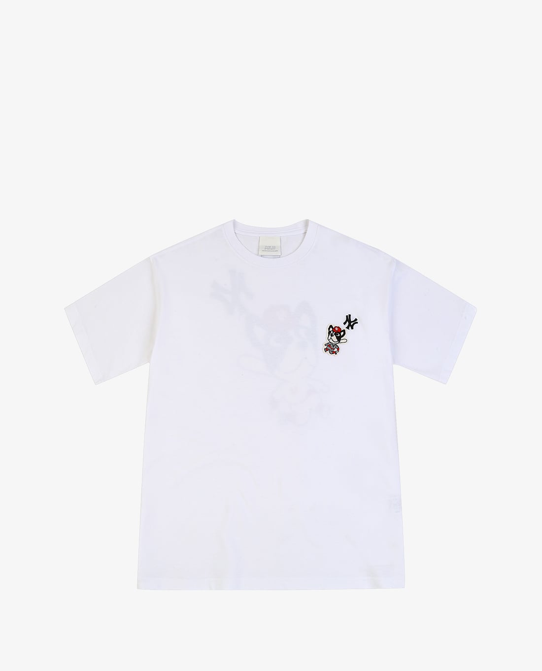 MLB - Áo thun cổ tròn ngắn tay Bark New York Yankees