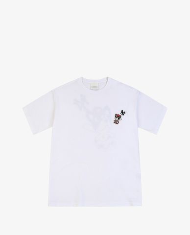  MLB - Áo thun cổ tròn ngắn tay Bark New York Yankees 