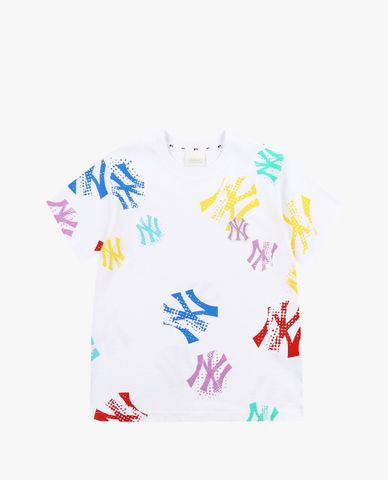  MLB - Áo thun tay ngắn năng động Graffiti Overfit 