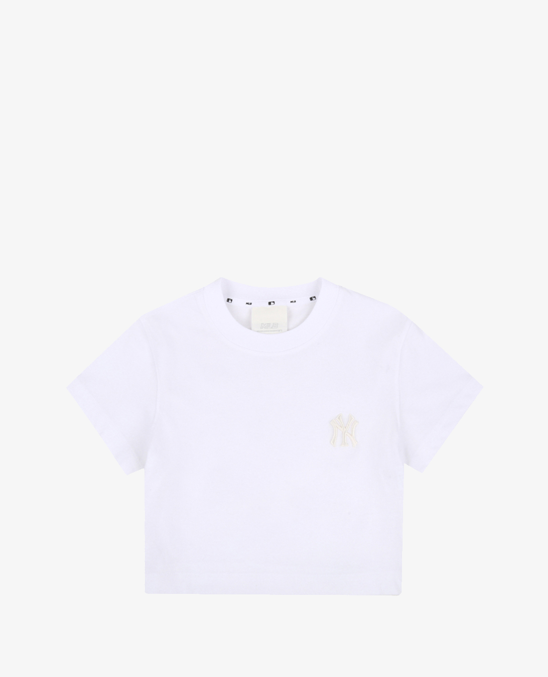 MLB - Áo croptop nữ tay ngắn cổ tròn phom suông thời trang