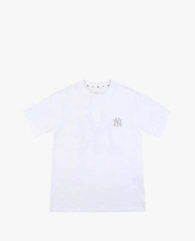  MLB - Áo thun cổ tròn tay ngắn White Unisex 