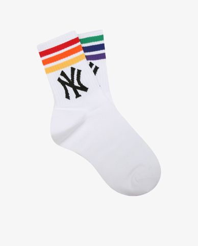  MLB - Vớ cổ cao thời trang Rainbow Big Ball Sox 