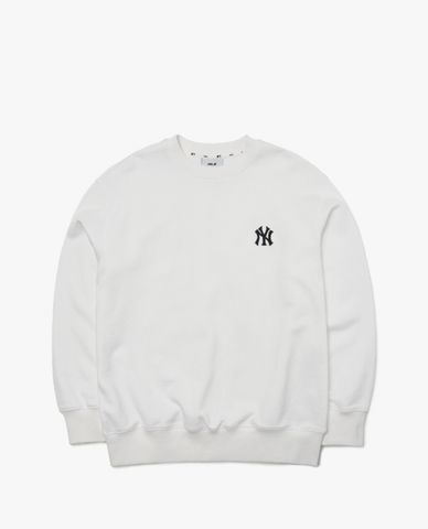  MLB - Áo sweatshirt tay dài cổ tròn Mega Logo Overfit 