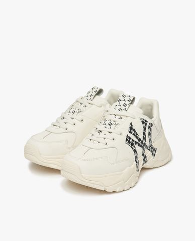  MLB - Giày sneakers unisex cổ thấp Big Ball Chunky Monogram 