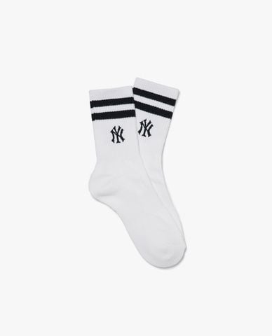  MLB - Vớ cổ cao Two Line Small Logo 