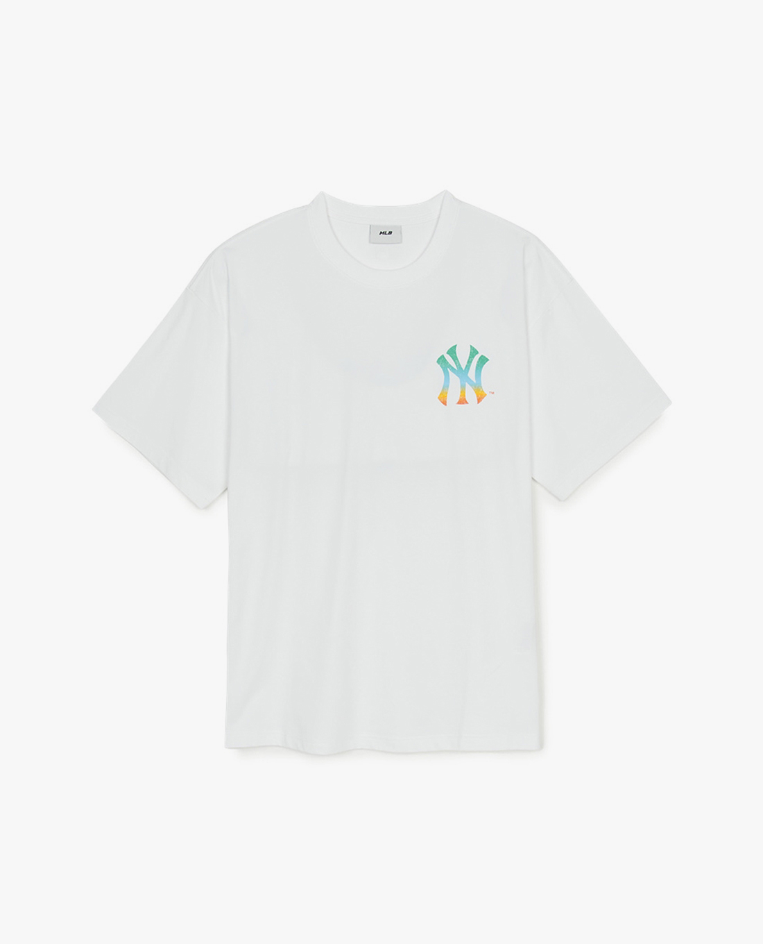 MLB - Áo thun unisex cổ tròn tay ngắn Basic Color Letter Mega