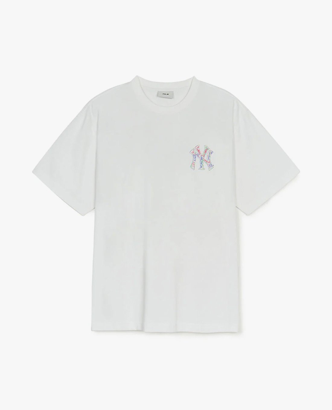 MLB - Áo thun unisex cổ tròn tay ngắn Basic Street Logo