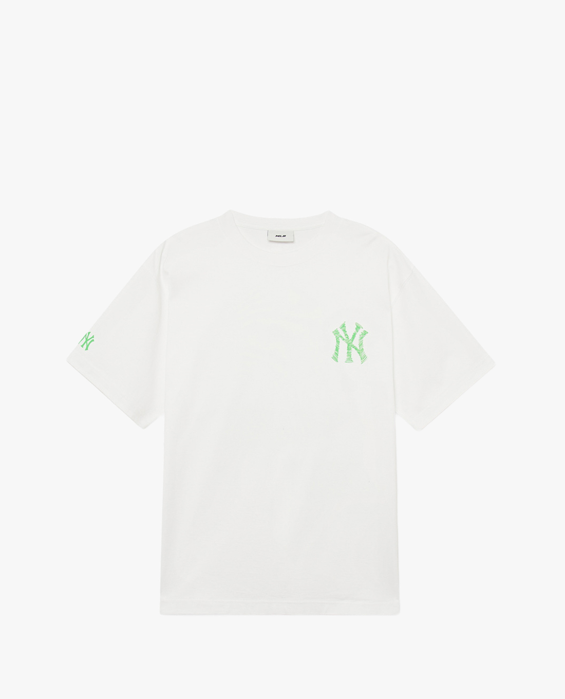 MLB - Áo thun unisex cổ tròn tay ngắn phom suông hiện đại