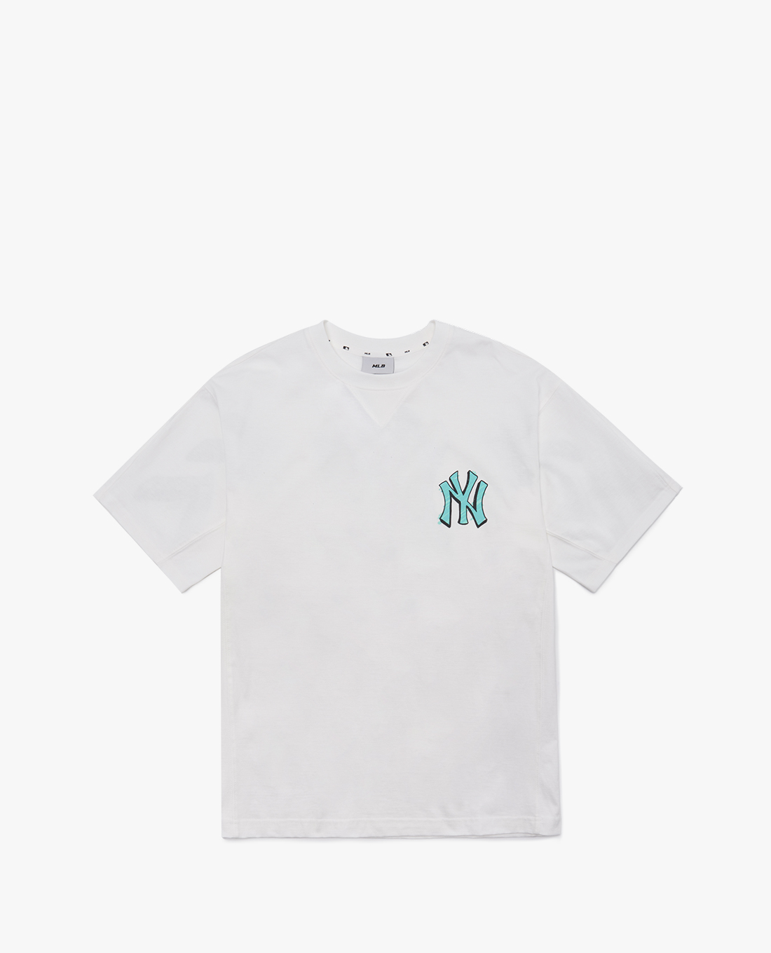 MLB - Áo thun cổ tròn ngắn tay Seamball Back Logo