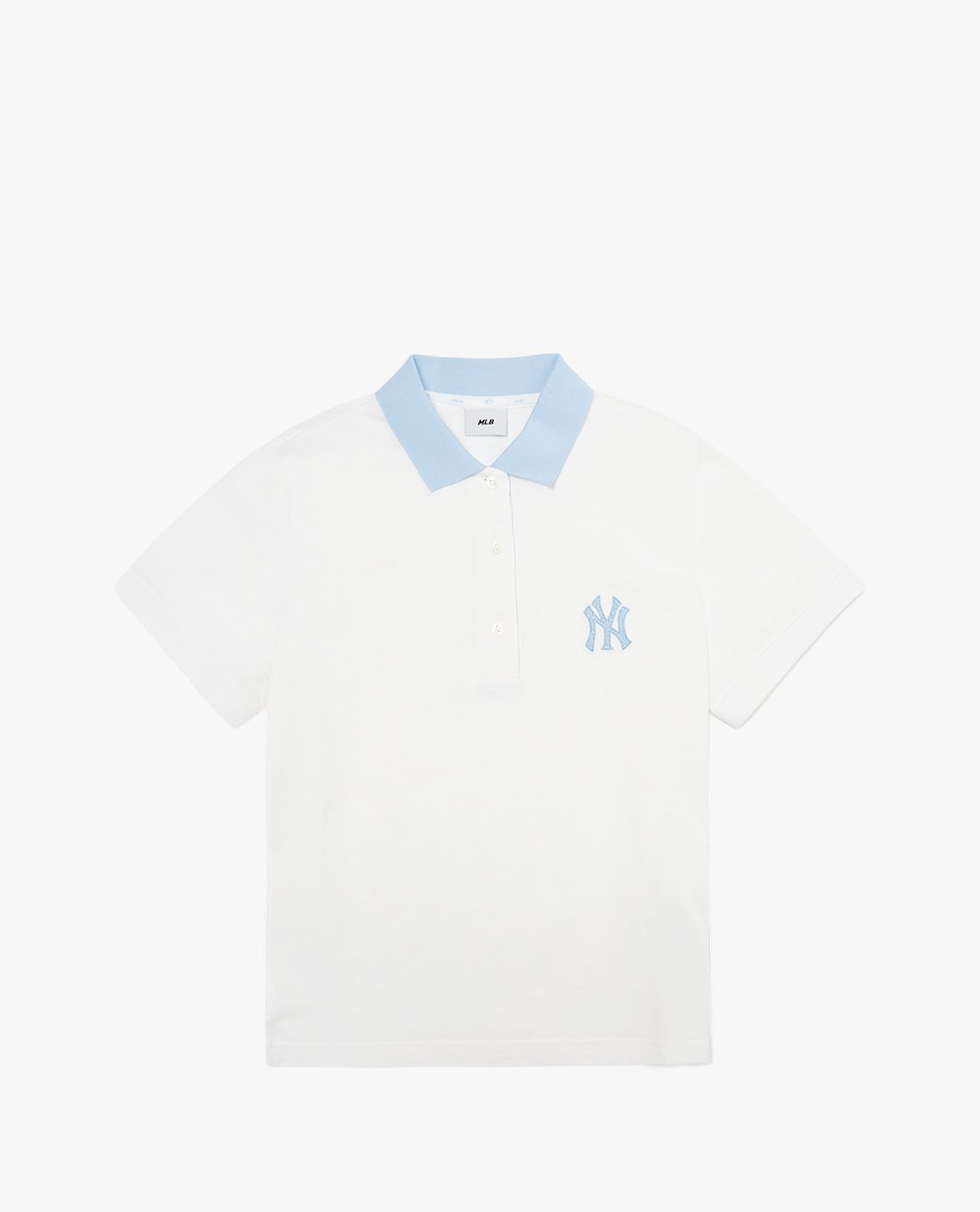 MLB - Áo thun polo nữ ngắn tay Monogram