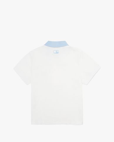  MLB - Áo thun polo nữ ngắn tay Monogram 