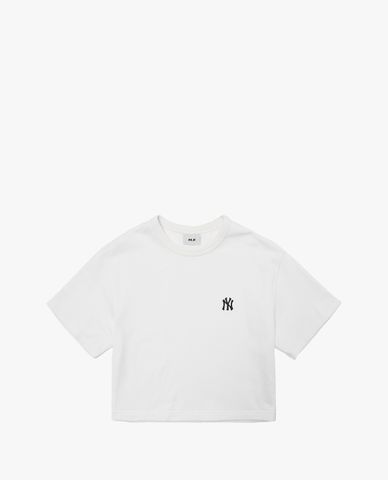  MLB - Áo croptop nữ tay ngắn WMS Basic 