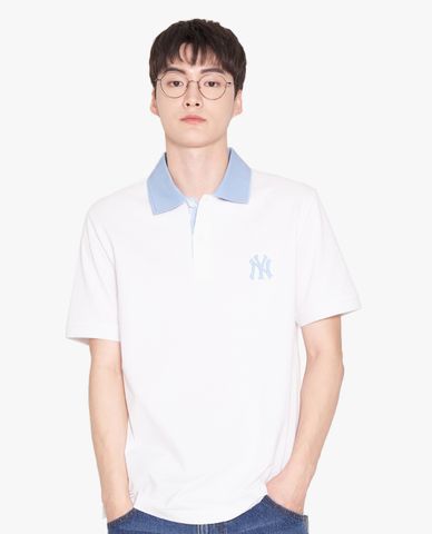  MLB - Áo polo nam ngắn tay thời trang 