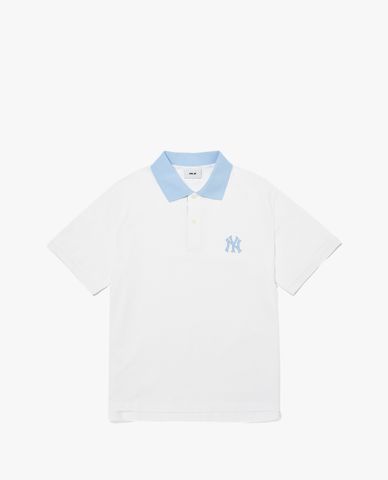  MLB - Áo polo nam ngắn tay thời trang 