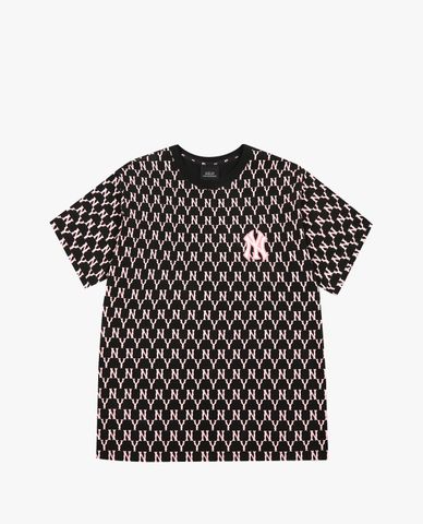  MLB - Áo thun cổ tròn ngắn tay Monogram Overfit 