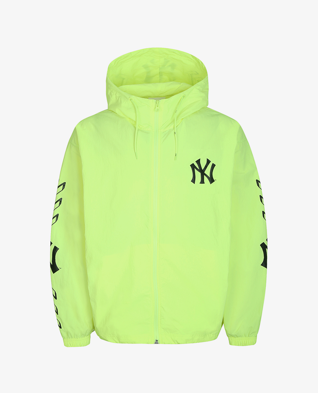 MLB - Áo khoác kiểu phối mũ trùm Packable Symbol