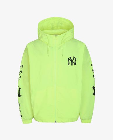  MLB - Áo khoác kiểu phối mũ trùm Packable Symbol 