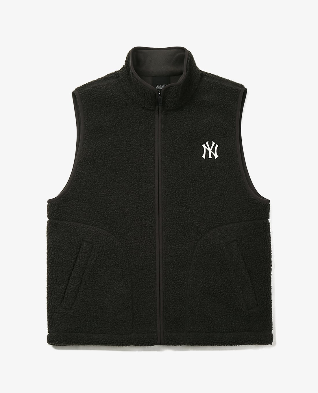 MLB - Áo khoác lông không tay phối zip Wool Fleece