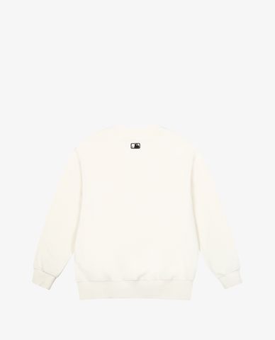 MLB - Áo sweatshirt tay dài cổ tròn Fleece 