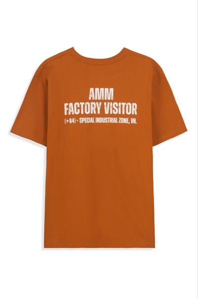  Áo phông nam ngắn tay dáng relax in AMM Factory 