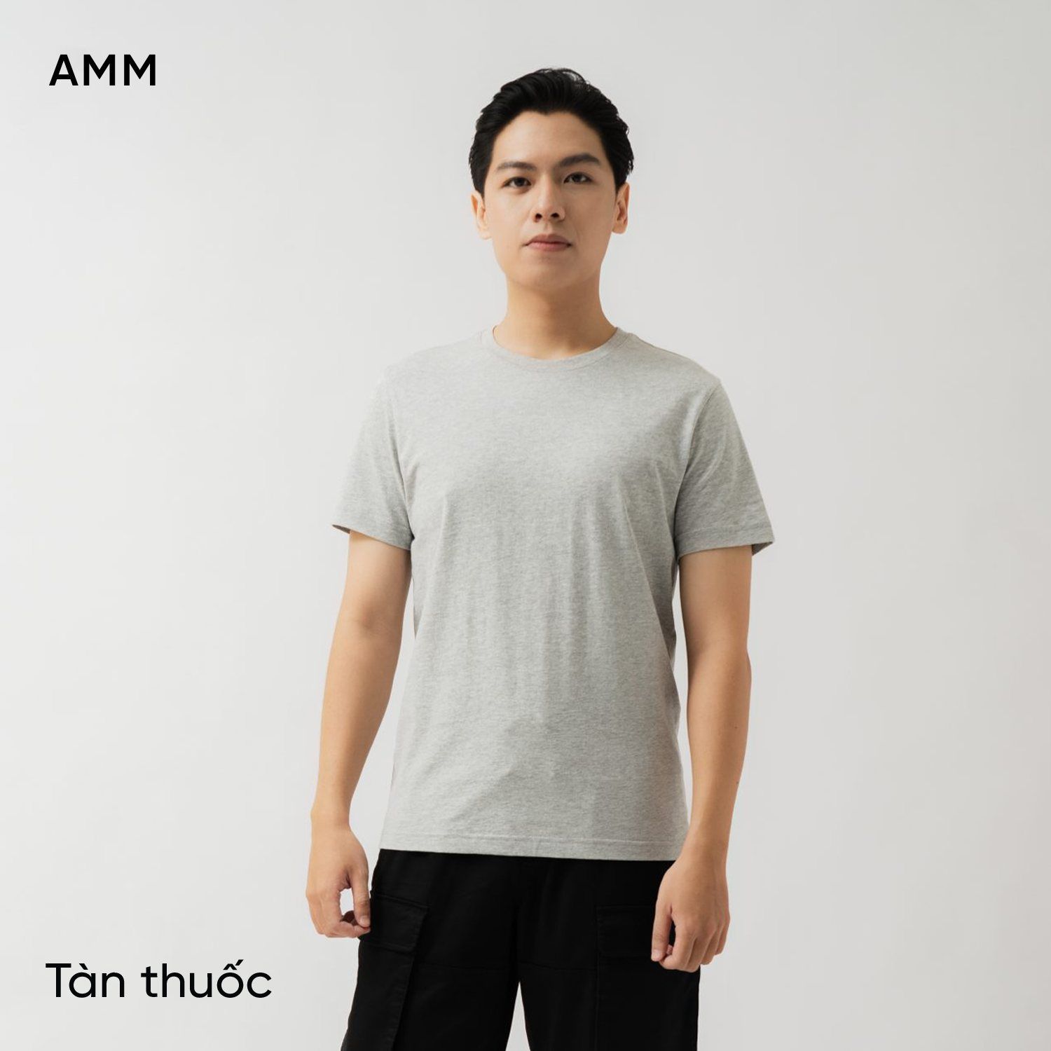  Áo phông nữ ngắn tay dáng vừa vải cotton hữu cơ 