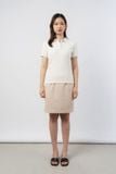  Áo polo nữ dáng ôm vải pique 