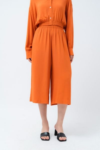  Quần culotte nữ cạp chun 