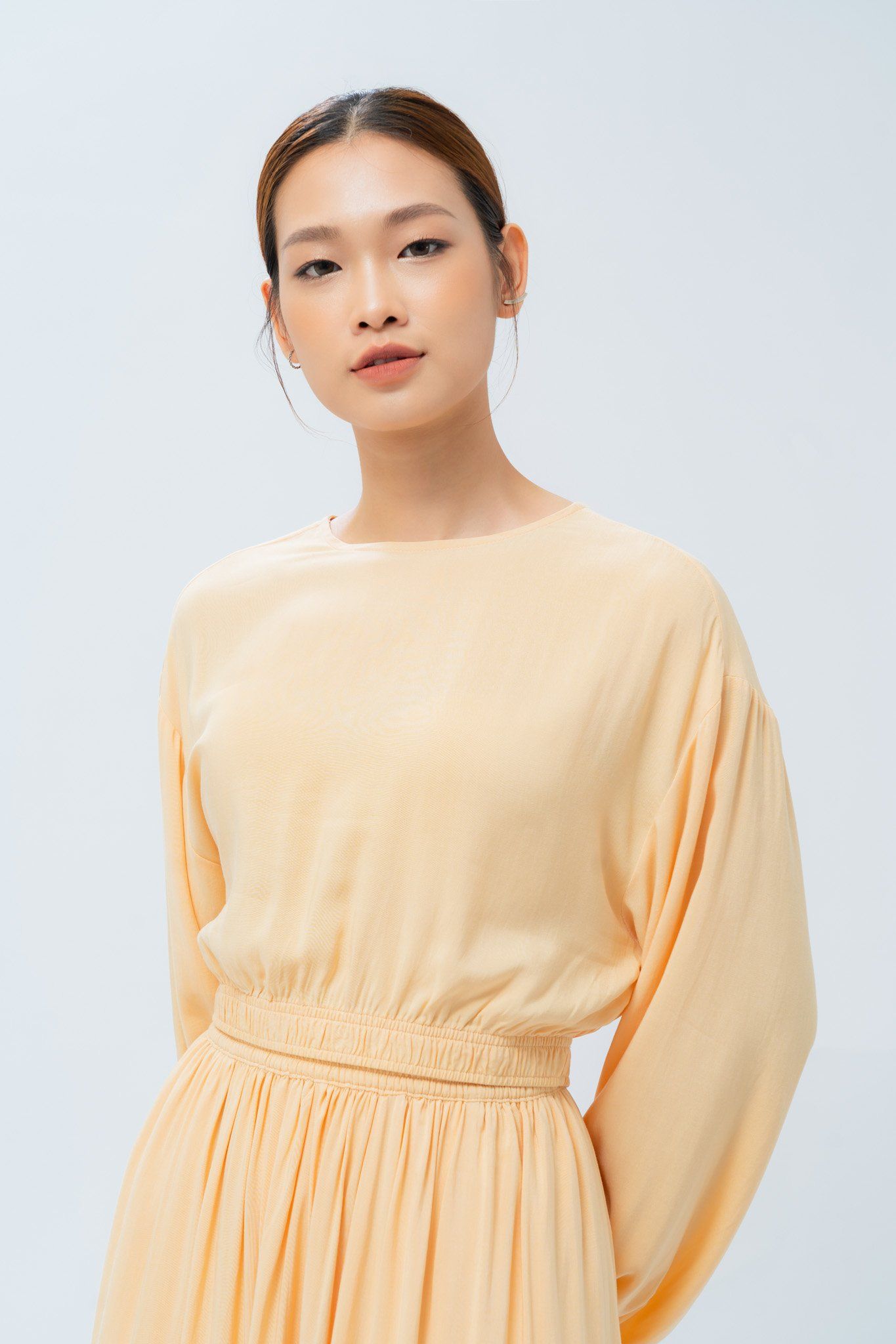  Áo nữ bo gấu tay bồng 