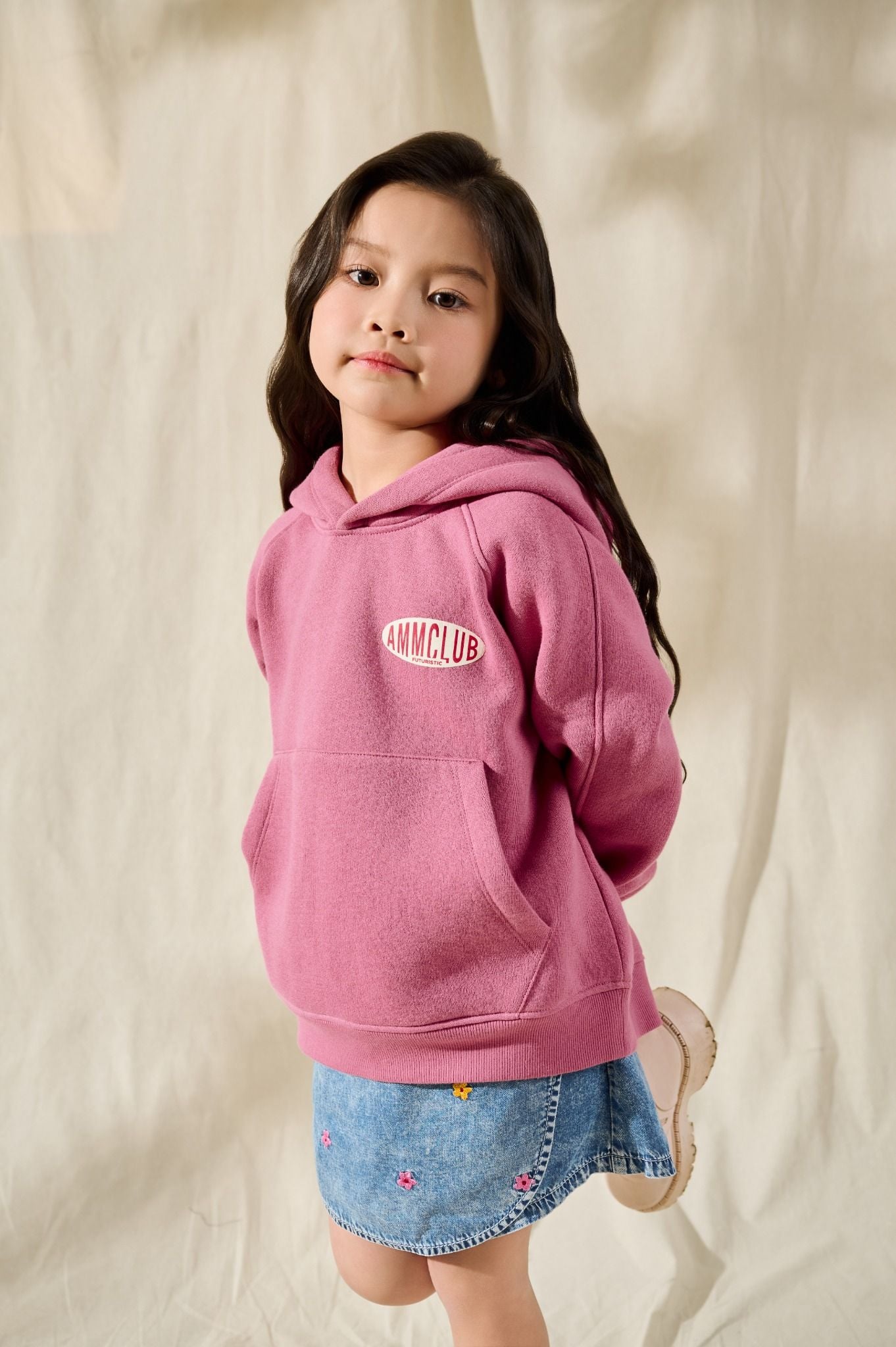  Áo nỉ có mũ cho bé in họa tiết AMM club 