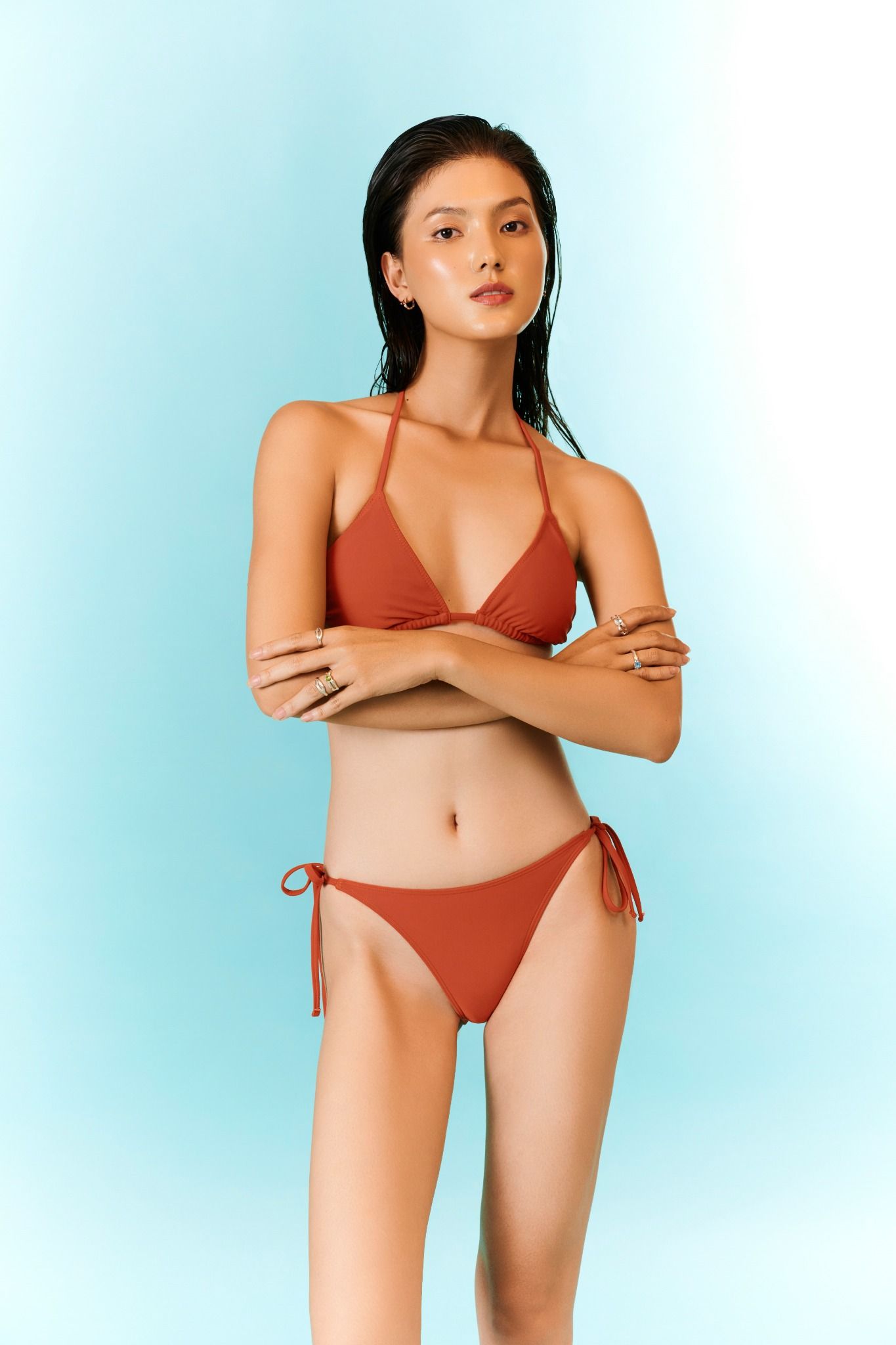  Quần bơi tam giác thắt dây 