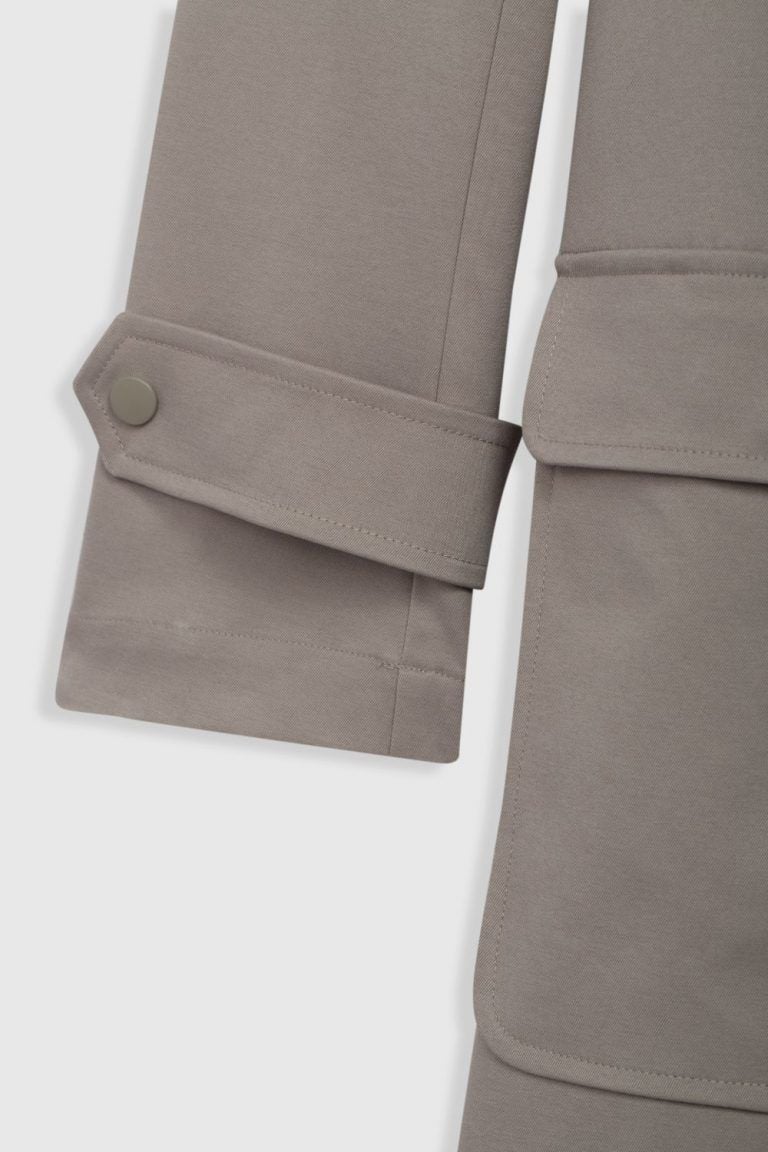  Áo măng tô nam vải khaki 