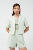  Áo blazer nữ dáng ngắn 