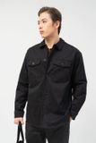  Áo khoác sơ mi nam vải khaki 
