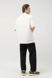  Áo sơ mi nam vải poplin dáng rộng 