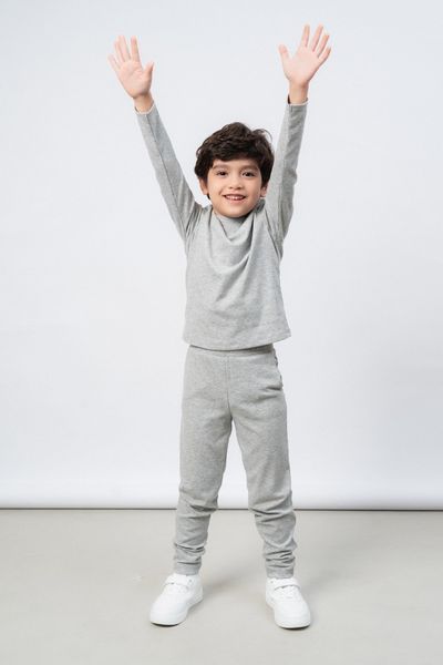  Quần dài trẻ em vải rib 