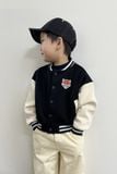  Áo bomber Unisex trẻ em vải Scuba in họa tiết Tiger 