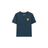  Áo t shirt bé trai có nẹp hình in 