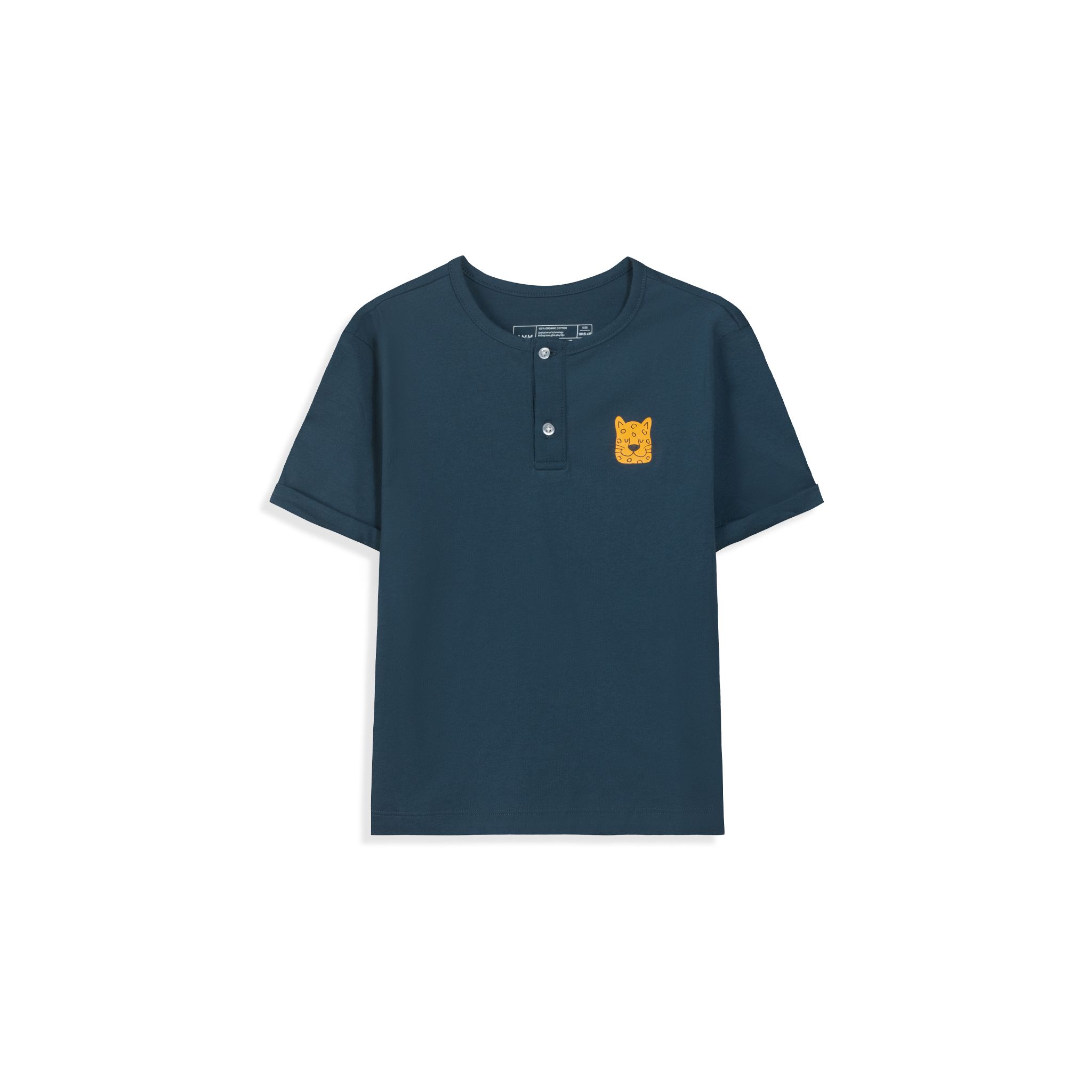  Áo t shirt bé trai có nẹp hình in 