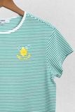  Bộ quần áo Unisex Kids vải single họa tiết kẻ 