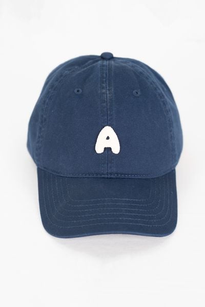  Mũ lưỡi trai Unisex Kids thêu logo chữ A 
