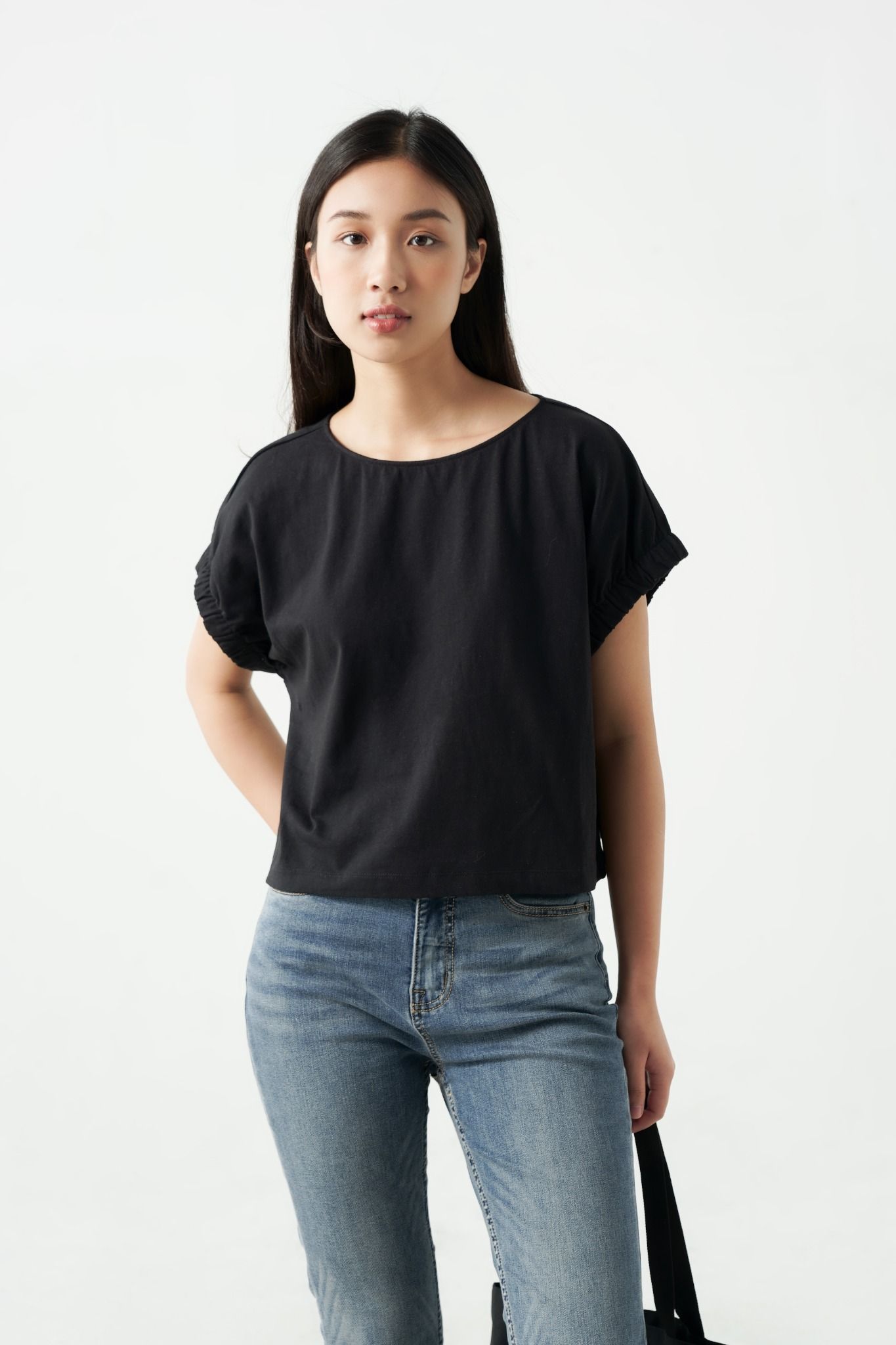  Áo phông nữ kiểu Pháp dáng rộng 