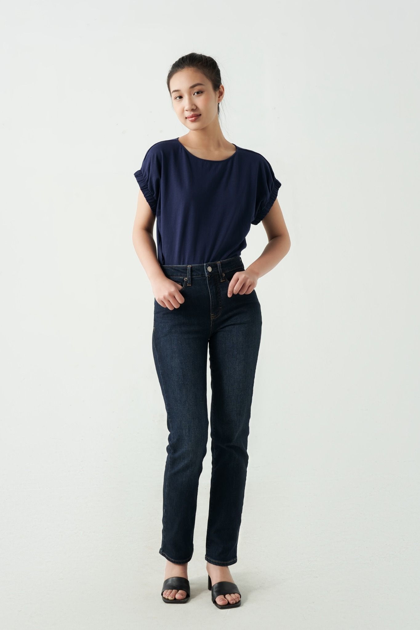  Áo phông nữ kiểu Pháp dáng rộng 