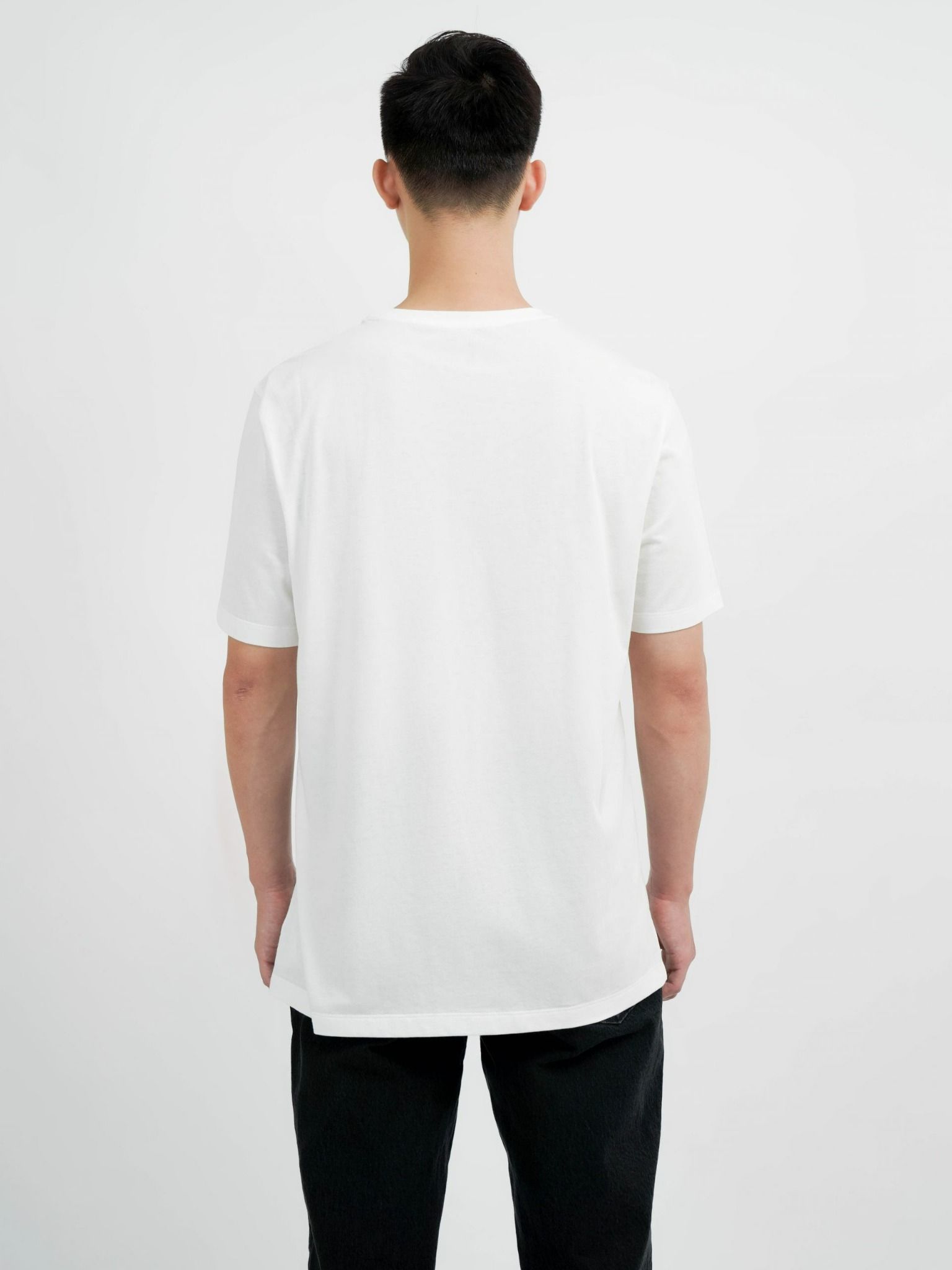  Áo phông nam vải cotton hữu cơ 