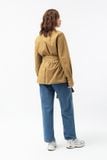  Áo khoác nữ vải khaki túi hộp 