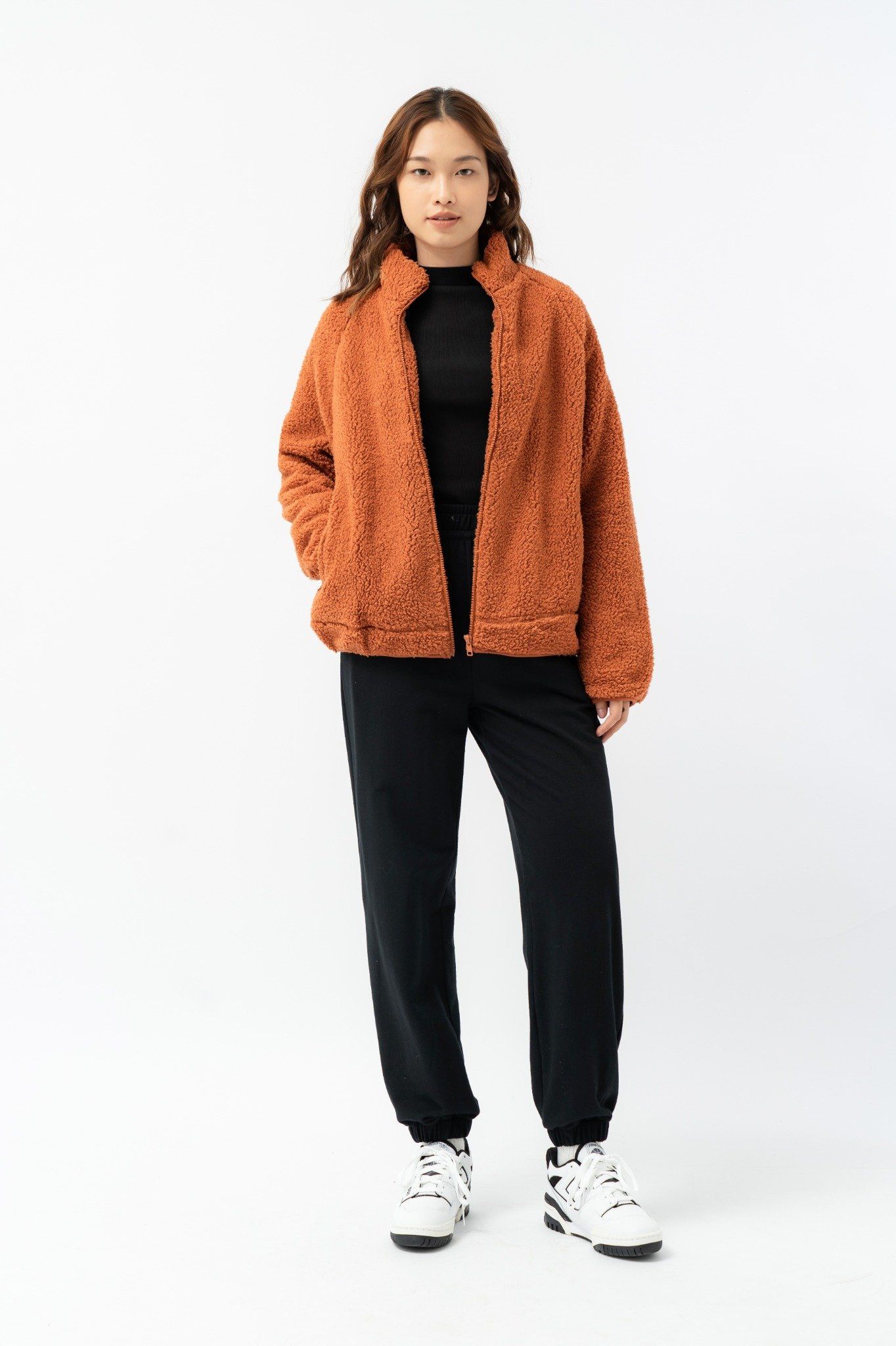  Áo khoác nữ giả lông cừu 