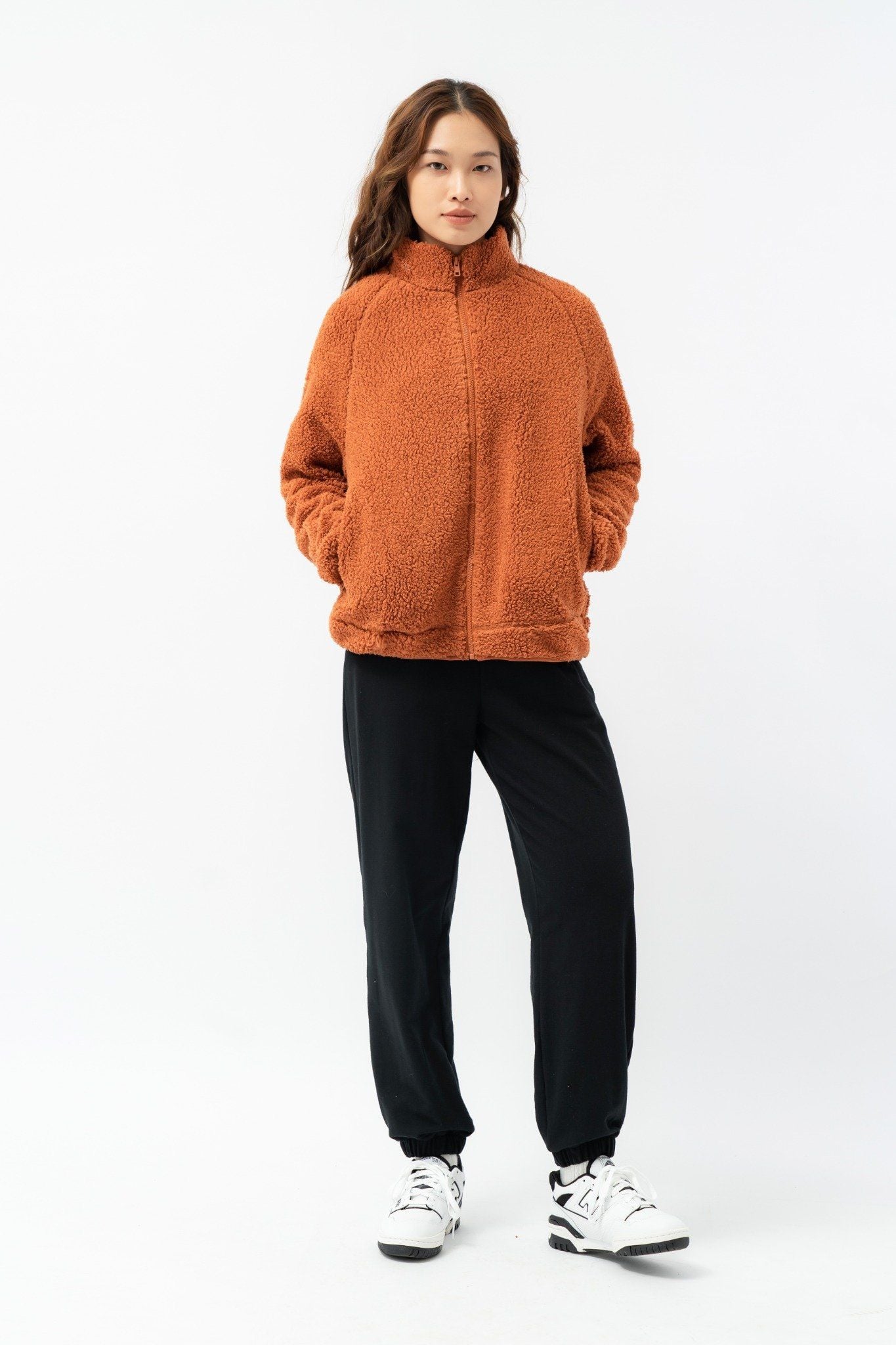  Áo khoác nữ giả lông cừu 